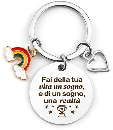 Hoosmoon Regalo Laurea Donna Uomo Portachiavi Laurea Idee Regali Per La Laurea Regali Migliore Amica Regalo Ragazza Ragazzo Regalo Sorella Laurea Gadget Regali Natale