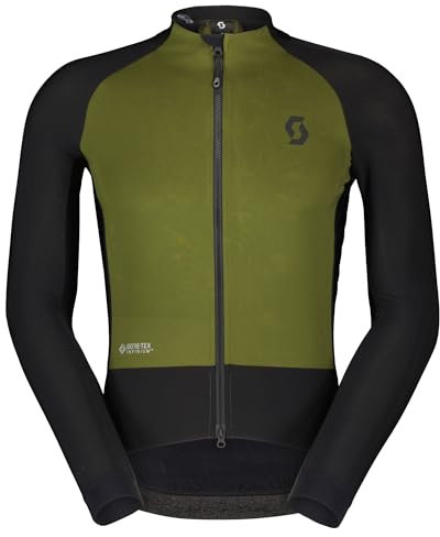 Scott RC Pro Warm Hybrid GTX Winter Fahrrad Jacke fir grün/schwarz 2024: Größe: M (46/48)