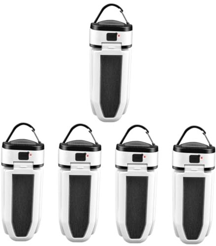 INOOMP 5st Campingbeleuchtung Von Klappbares Campinglicht Tragbarer Notfall Zeltlampen Wiederaufladbare Lamparas Notlicht Wiederverwendbares Campinglicht Draussen Abs Campingbedarf