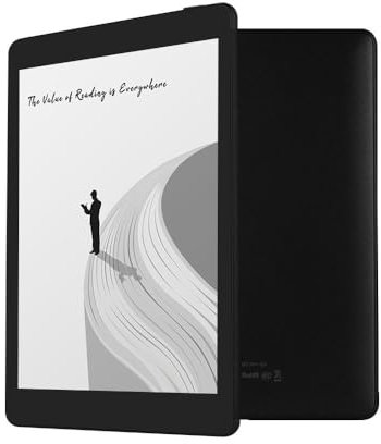 HUIOP E-Book Reader,Electronic Book E-ink 6 inch e-reader 1GB+32GB Android 8.1 Digital Paper Notepad Support Wifi & BT Connection Screen Brightness Adjustable Type-C Port