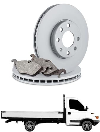 KIT FRENI ANTERIORI (PASTIGLIE E DISCHI) per IVECO Daily III Pianale Piatto/Telaio 29L14 100 kw anno 2005-2006