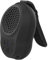 SOFAMIRI Wearable Bluetooth Speaker Clip On Wireless Jobsite Pro Water Resistant Small Mini Portable Bluetooth Neck Speaker with Microphone for Workout Cycling Running Up to 24H (Black+Black)