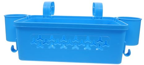 Sosoport Conteneur de Rangement de Piscine Panier de Rangement Suspendu Multifonctionnel pour Support D'articles D'extérieur