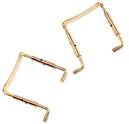 ibasenice Violine Kinnhalterschraube Aus Metall Ersatz Geigenbeschläge Beschlagsatz Beschlagteile Instrumentenzubehör