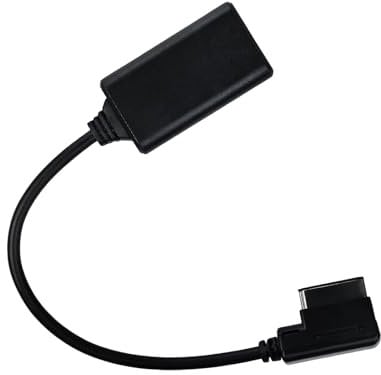 Flylin Bluetooth 5.0 Music Interface Adapter Cable, Music Interface Adapter Automobile Bluetooth Replacement Compatible with AMI/MMI System Class W212 S212 C-Class W204 S204(B)