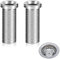 Tornillo de Colador de Fregadero, Fregadero Cesta Filtro Tornillo Tornillo Hueco, 2pc Inoxidable 304 Tornillo Hueco, Fregadero Fregadero Cesta Tornillo Acero Inoxidable Cocina Lavabo Tornillo, 35mm