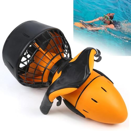 Elektrischer Unterwasser-Roller, tragbar, wasserdicht, Dual-Speed-Geschwindigkeit, für Schwimmbad, Schnorcheln und Meeresabenteuer, ideal für Kinder und Erwachsene