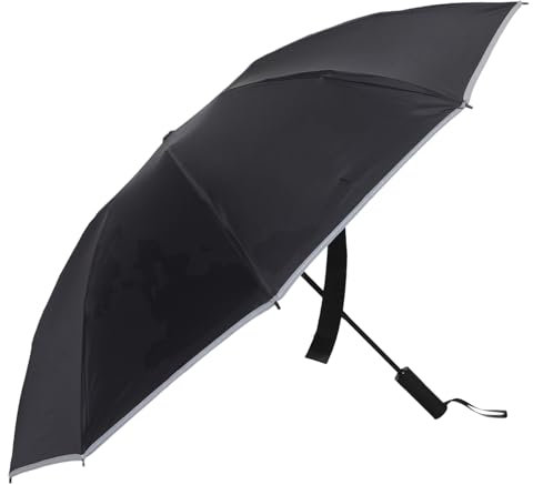 COLLBATH Automatischer Schirm Mit Uv-schutz Und Winddichtigkeit Reiseschirm Für Regen Und Sonne Kompakt Und Leicht