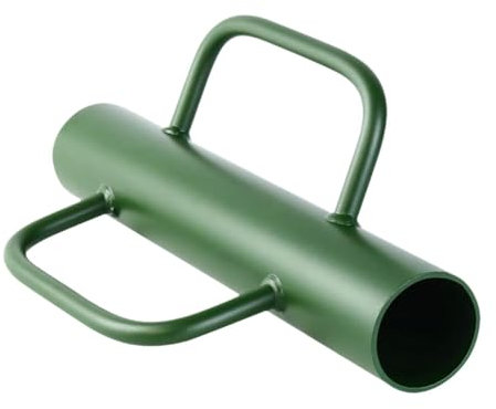 Baoblaze Fence Post Driver with Handles Lightweight T Post Pounder Heavy Duty Fence Post Rammer Fencing Pole Driver Post Basher for Industrial Site Farm Wire Fencing Sign Pole Channel