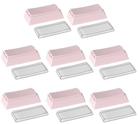 PBTs-Tastenkappen, Original-Profil, 2 x Rohlinge, ergänzt Tastenkappen für mechanische Gaming-Tastaturen, 8 Stück