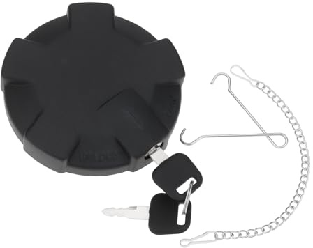 EMSea 80 Mm Tankdeckel für LKW mit Kette Und 2 Schlüsseln Kompatibel mit Volvo FH12 FH13 FH16 FS7 F10 Kompatibel mit Renault