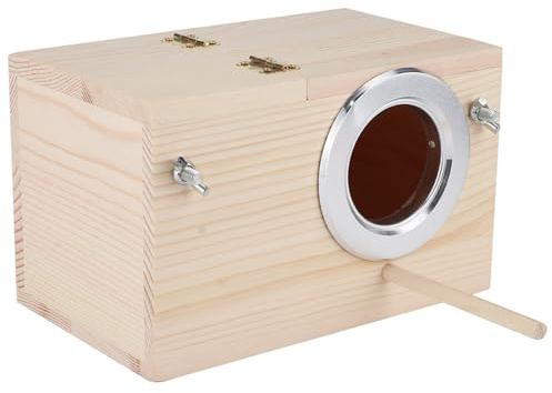 Keenso Holz Vogelhaus Zuchtbox für Gartendekoration im Freien, 1 Set