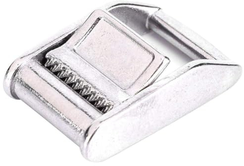 Stainless Steel Cam Buckle Set, for Marine Boat Straps up to 2.5cm, 1 Pack