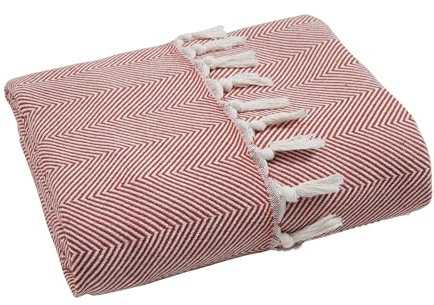 Mixibaby Tagesdecke 150x 200 Wohndecke Wendedecke Kuscheldeck Sofadecke Couchdecke, Farbe:Braun-Cream