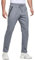 ZOXOZ Pantaloni Tuta Uomo Sportivi Pantalone Uomo Joggers Cotone Pantaloni Elasticizzati Uomo Jogging Slim Fit Felpa Corsa Fitness con Elastico in Vita Coulisse Regolabile Tasche Grigio 3XL