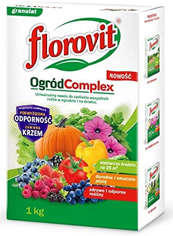 Universal Gartendünger Gemüse Obstbäume Blumen Extra Kalium Dünger 40m2 NPK 1kg