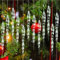 Dereine Christbaumschmuck 133mm Acryl Eiszapfen Anhänger 25 Stücke,DIY Weihnachten Winterdeko Dekoration Klare Anhänger mit Seil(B)
