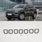 ABS-Kühlergrill Verkleidung für das Auto, dekorative Einsätze für Compass 2021+ (schwarz)