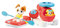 TOMY E73307 Seenotrettungsset von Toomies - Schwimmender Hubschrauber & Rettungsfloß im Paket - Wasserrotation - Pilot Squirter - Baby-Badespielzeug & Ausgießer - geeignet ab 12 Monaten von Toomies