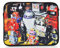 ICOVERI Funda Tablet Protectora Neopreno Bolsa Blanda con Cremallera. Funda iPad 10.2 iPad 9.7 iPad Pro 11 Pro 10.5 iPad Air 4 10.9 Air 2 iPad 4 3. Compatible con Tablet de 9-11 Pulgadas. Robots