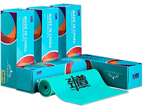 JINPU 2 m Schleuderbänder flach 0,4/0,45/0,5/0,55/0,6/0,65 mm, transparent, blau, professionelle Erwachsene, Jagd, Ersatzmaterial, strapazierfähig, selbstgemacht, einfache Schussaufnahmen, schnelle Rückfederung