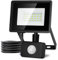 Aigostar Foco LED con Sensor Movimiento 20W,1650LM Super Brillo Focos LED Exterior IP65 Impermeable,Blanco Frío 6500K Proyector Led Exterior,Perfectas para Jardín, Garaje, Patio, etc.