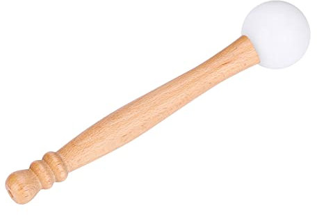 Wood Mallet Rubber O-ring Musical Instrument Accessory, Crystal Singing Bowl Mallet Crystal Singing Bowl Mallet Musical Instrument Accessory