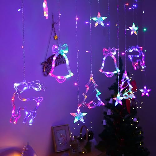 Blissbuilt Stringa Luci Stringa di Luci Decorative A Stella Lucine Decorative Impermeabile Twinkly per Interno Camera Tetto Patio Balcone