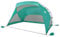 vidaXL Strandzelt, Strandmuschel mit Mesh Seitenwänden, Campingzelt mit 4 Sandsäcken in Vier Ecken, Strand Zelt Outdoor Zelt, Meergrün TAFT