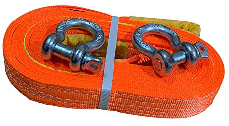 BomDog Abschleppseile, Zugseil, Mit Weichem Schäkel, Verdickte Abschleppgurte Und Seile, Geeignet Für Kleine Und Mittlere Fahrzeuge, Abschleppseil, Abschleppseil/a/10T 8M