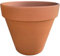 FRANCACOR Maceta Barro Terracota Natural Jardin Interior Exterior Calidad (11 X 10 CMS Pack 6)