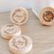 Décapsuleur de mariage personnalisé, décapsuleur en bois personnalisé, décapsuleur rond personnalisé, cadeau de mariage personnalisé (50 pièces)