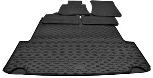 Mattenprofis Gummimatten + Gummi Kofferraumwanne Set passend für BMW 3er E91 Touring ab Bj.2004-2012 GKK