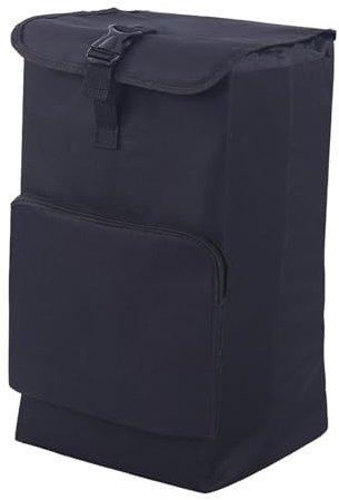 MagiDeal Heavy Duty Grocery Cart Bag, Trolley Replacement, Black Oxford Cloth, Foldable, Portable