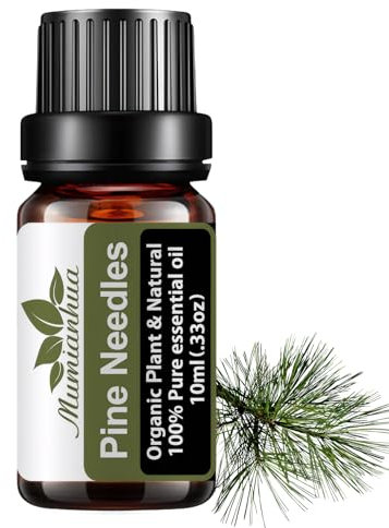 Zirbenöl 10 ml Zirbenspray, Zirbelkiefer öl Tannenduft öl,Zirbenöl Bio Langanhaltender Duft,Geeignet für Aromatherapiebrenner,Diy-Kerzen,Verwendung im Auto,Raumspray