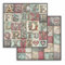 Stamperia - Scrapbook Sheets for Scrapbooks, Albums, Card Making, Bullet Journals and More, Acid Free, Double-Sided, Perfect for Crafts and Gifting (Master of Magic, Alphabet) (30.5 x 30.5cm)
