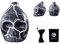 Authentische Azteken-Schreihorn – Premium Design, Laut & Erschreckend, Realistische Schreie, Perfekt für Streiche, Partys & Halloween-Deko (Schwarzweiß)