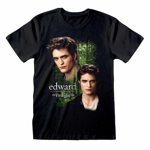 Twilight Edward Männer T-Shirt schwarz Fan-Merch, Filme