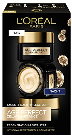 L'Oréal Paris Age Perfect Zell-Renaissance Tag und Nacht Gesichtspflege-Set, 2 x 50ml (Packung mit 6)