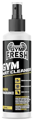 Gym Fresh Mat Cleaner 250ml | Professional Gym Mat Cleaner and Disinfectant, For Martial Arts Mats, Yoga Mats, Fitness Studios