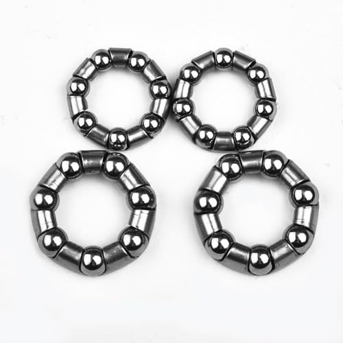 Gettimore MTB Radnabenlager-Set, für vorne und hinten, 4 Stück, für Fahrrad-Headset, Tom-Halterung, Achse, Kugellager-Zubehör