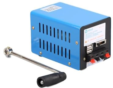 Manovelle per generatore manuale - Generatore di corrente manuale da 20 W | Ģeneratore a manovella Caricatore ad alta da 2000 giri/min, Generatori a manovella ďa 1 pezzo per esterno, cellulare,