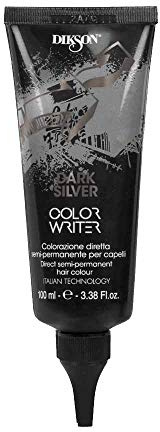 Dikson direktfarben temporaer haarfarbe COLOR WRITER DARK SILVER 100ml