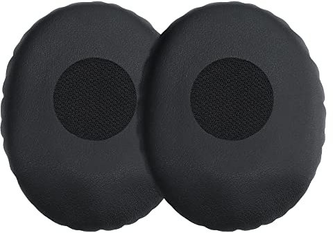 kwmobile 2X Ohrpolster kompatibel mit Sennheiser HD228 / HD229 / HD220 Polster - Kopfhörer Polster aus Kunstleder für Over Ear Headphones