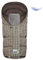 Odenwälder Daunen-Fußsack Donny -Go CAPPUCCINO 98 cm, winddicht und wasserabweisend, ADA®-Boden