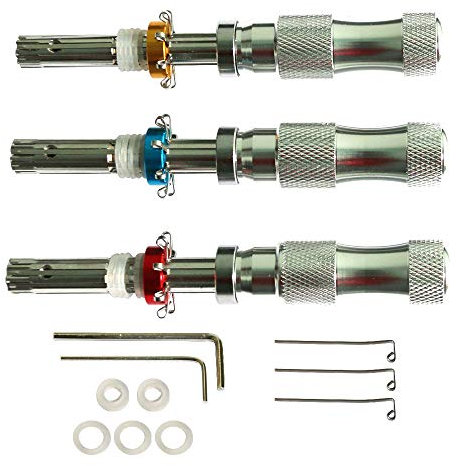 Loboo Idea Set de choix de verrouillage tubulaire en cuivre 3 pièces (7.0MM / 7.5MM / 7.8MM) Gifts Cadeaux de formation pratiques pour le choix de verrouillage tubulaire à 7 broches