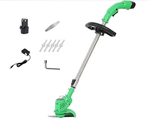 zaizai Coupe-Herbe, Coupe-Herbe sans Fil, Petit Ménage Électrique Rechargeable, Tondeuse Désherbeuse Batterie Au Lithium Multifonction Artefact De Désherbage De Pelouse
