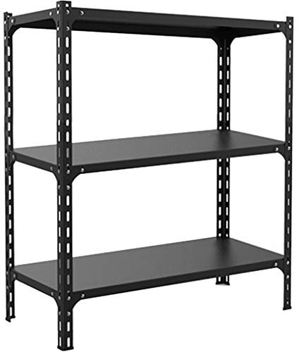 YHRJ Schweres Regal Lagerregale Fur Wohnung Kleine Haushaltsregale,3-stöckiges Light Office Steel Warehouse Shelf,Multifunktions-Werkzeugregal,Tragfähigkeit Jeder Schicht 45 Kg