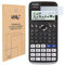 WYNGS Displayschutzfolie zum Taschenrechner Casio FX-991DE X/Casio FX-991DE CW