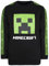 Minecraft - Schwarzes Sweatshirt Geschenke für Jungen Pyjamas - Gaming Merchandise Geburtstag Spiel Tshirt Fanartikel - Alter 11/12